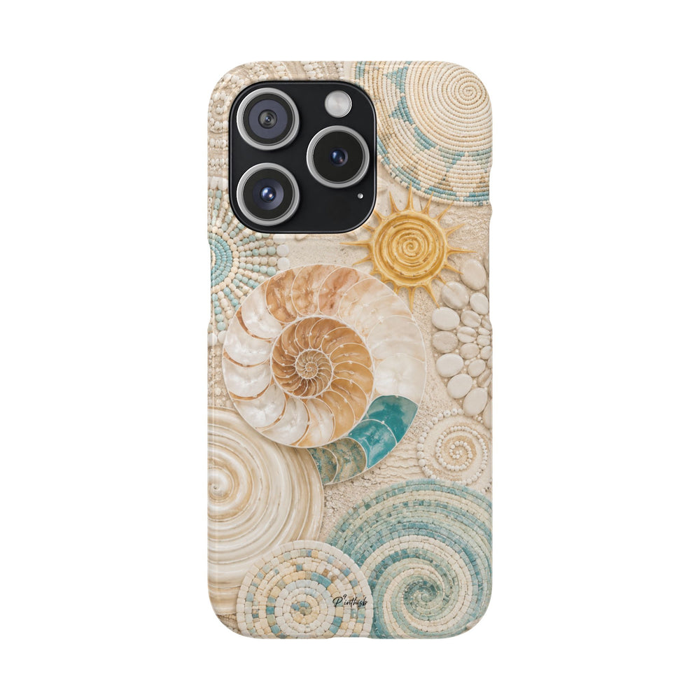 Coastal Seashell Snap Case