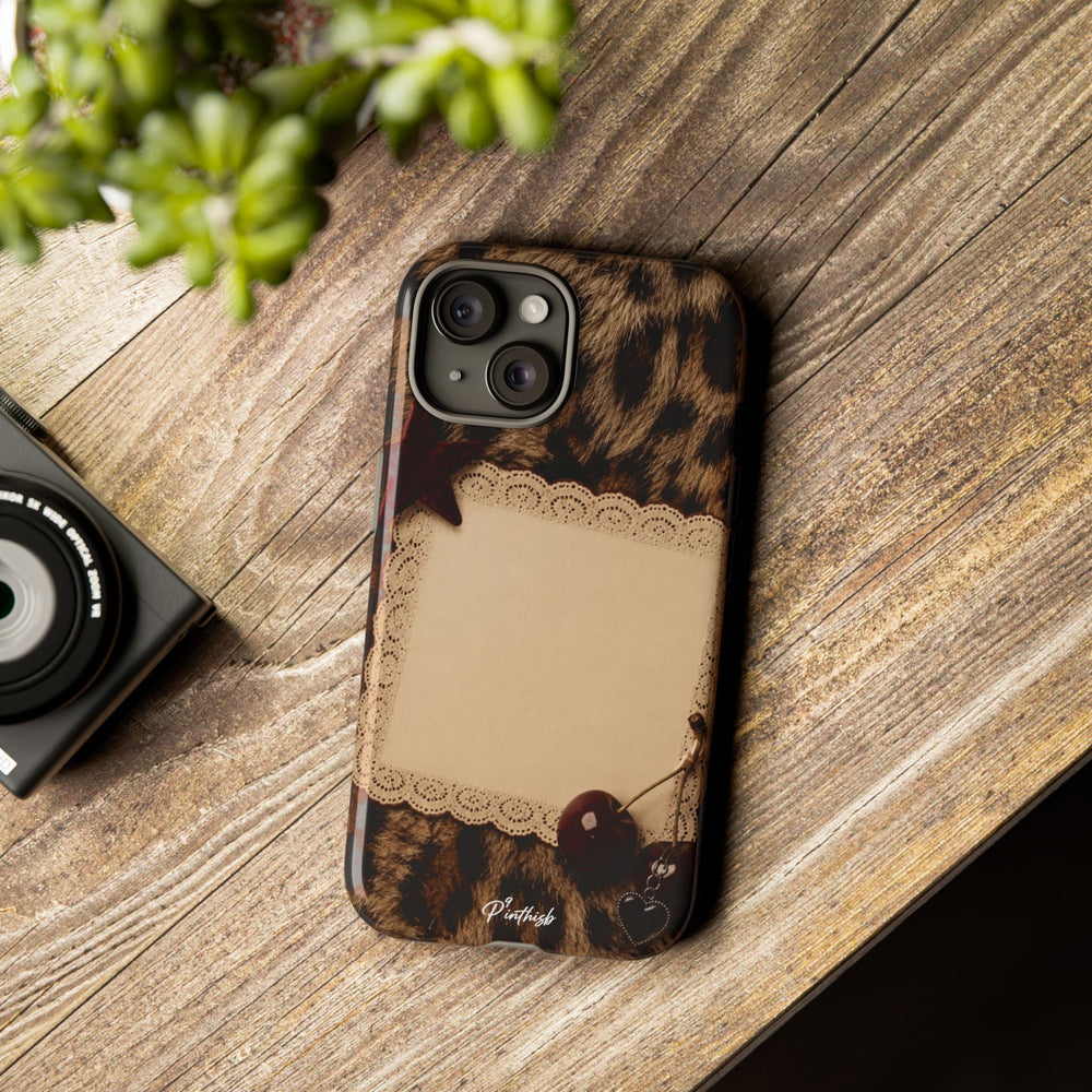 Personalized Leopard Lace Phone Case