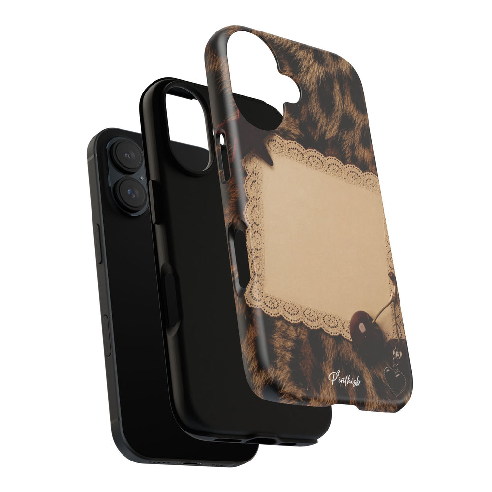 Personalized Leopard Lace Phone Case