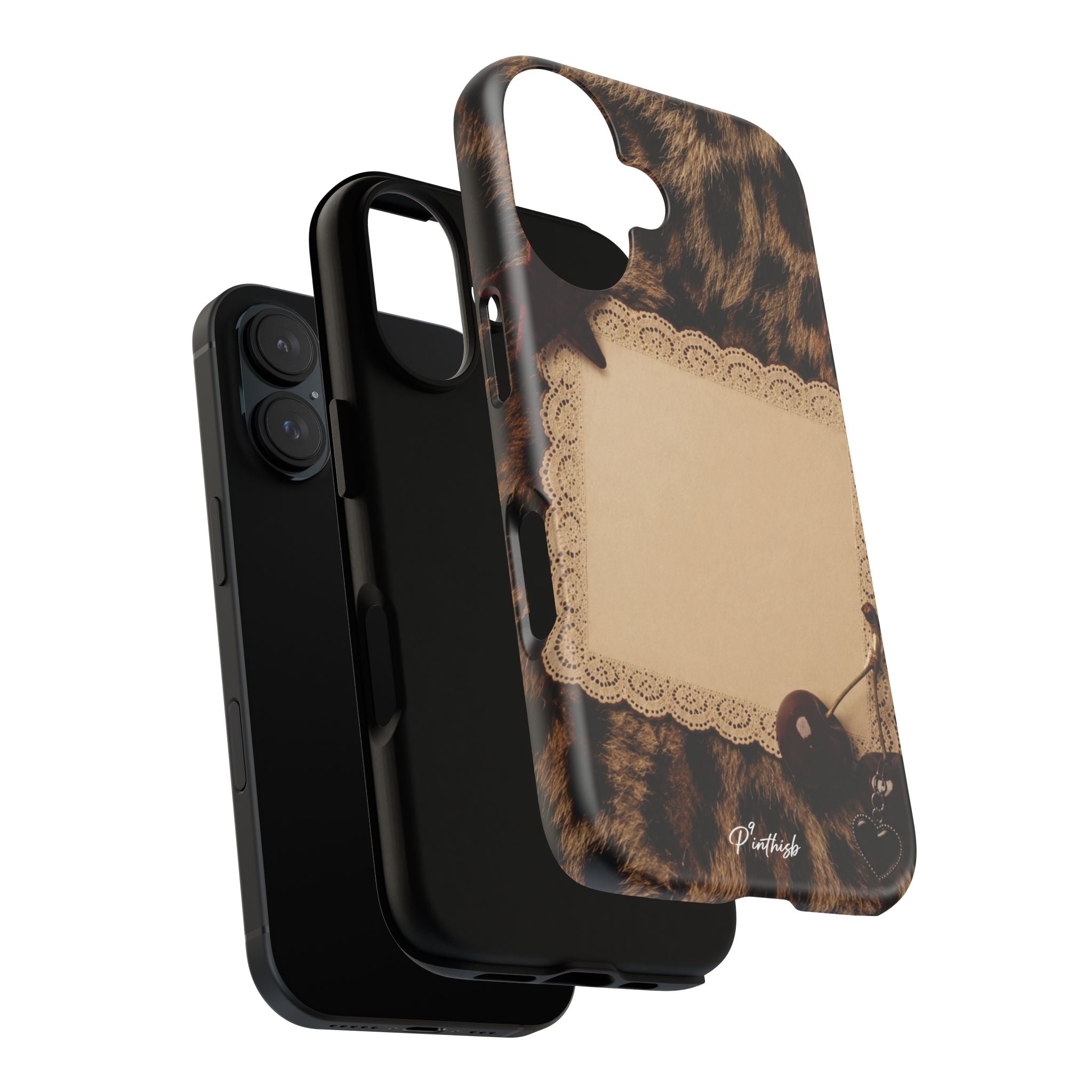 Personalized Leopard Lace Phone Case