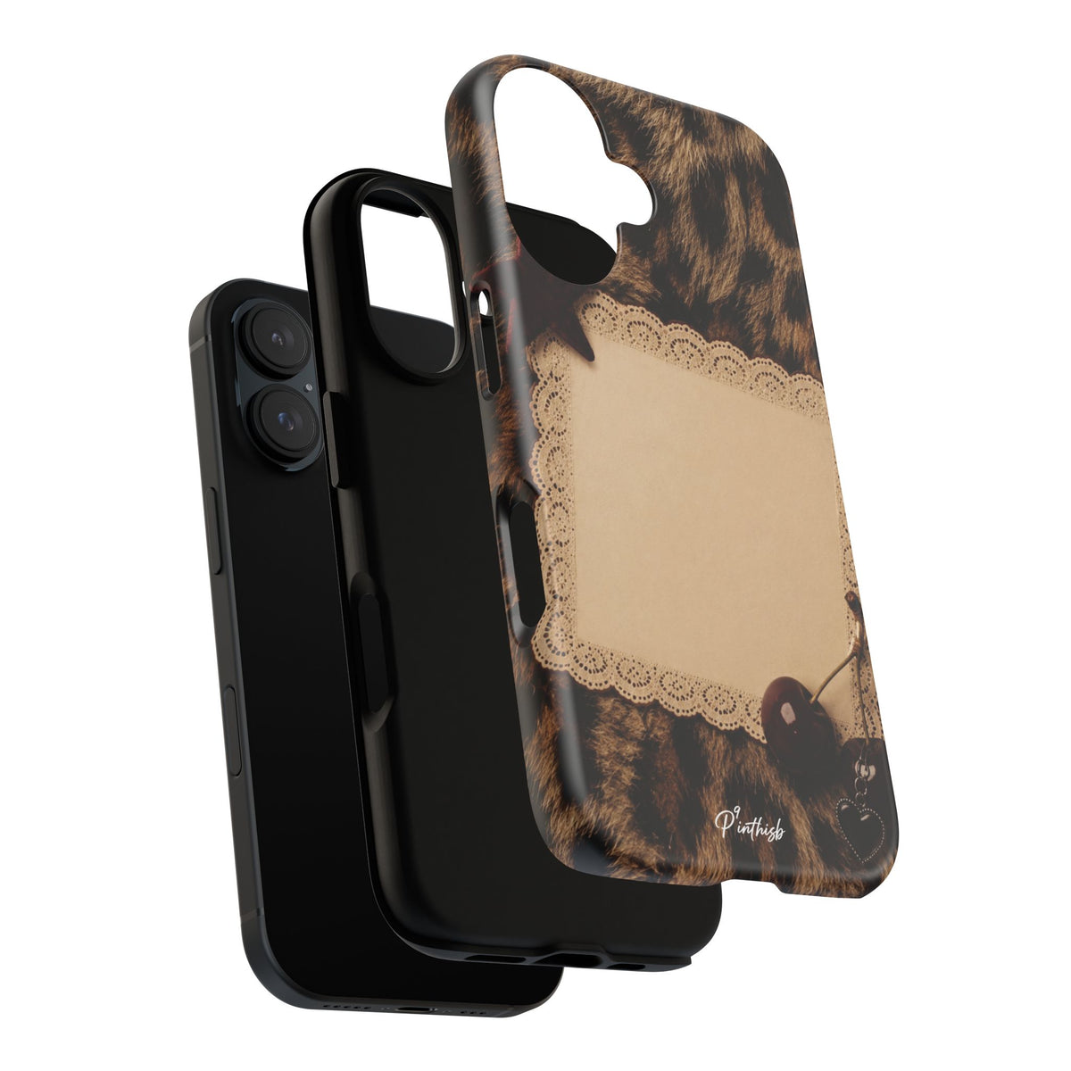 Personalized Leopard Lace Phone Case