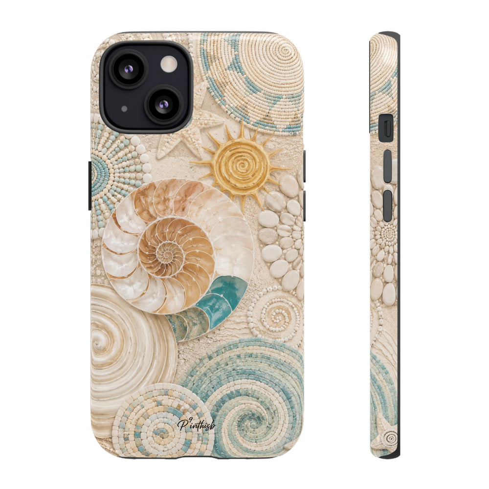 Coastal Seashell Tough Case