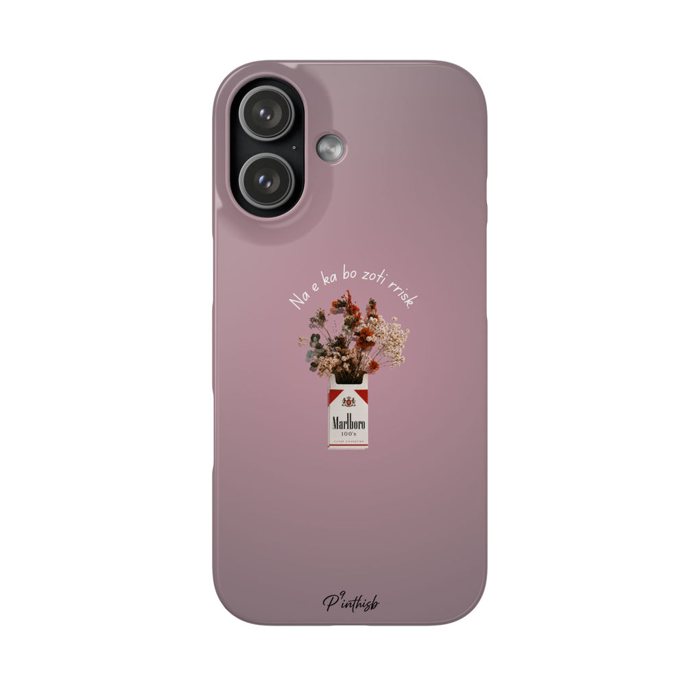 "Na e ka bo zoti rrisk." Snap Phone Case
