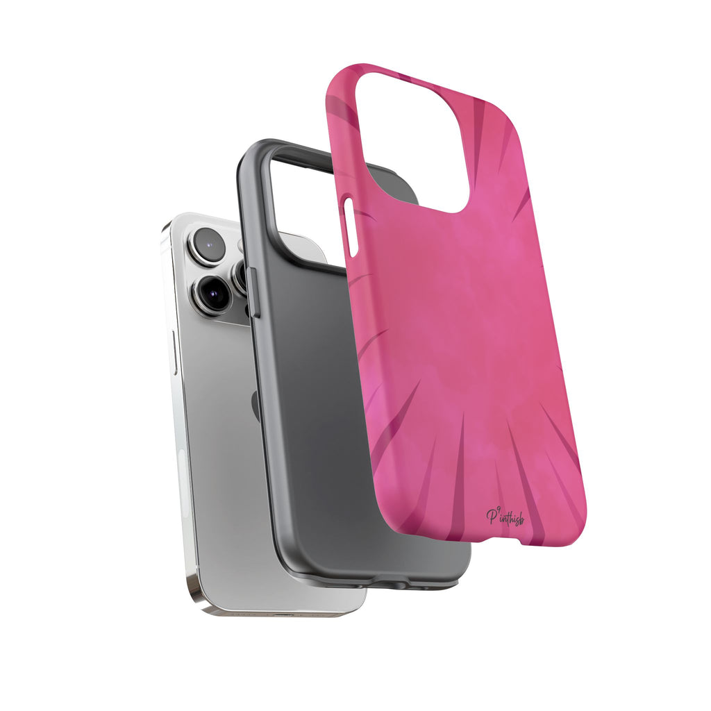 Pink Burst Tough Phone Case