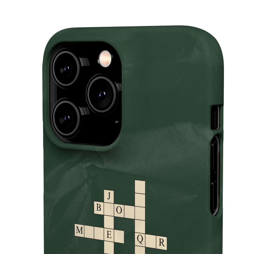 "JBMTQR crossword" Snap Phone Case