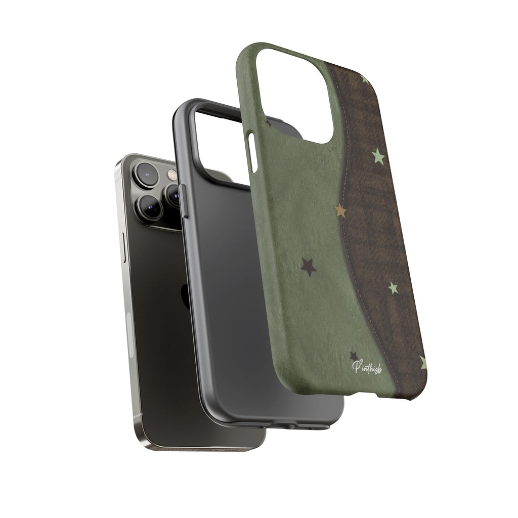 Rustic Stars Tough Phone Case