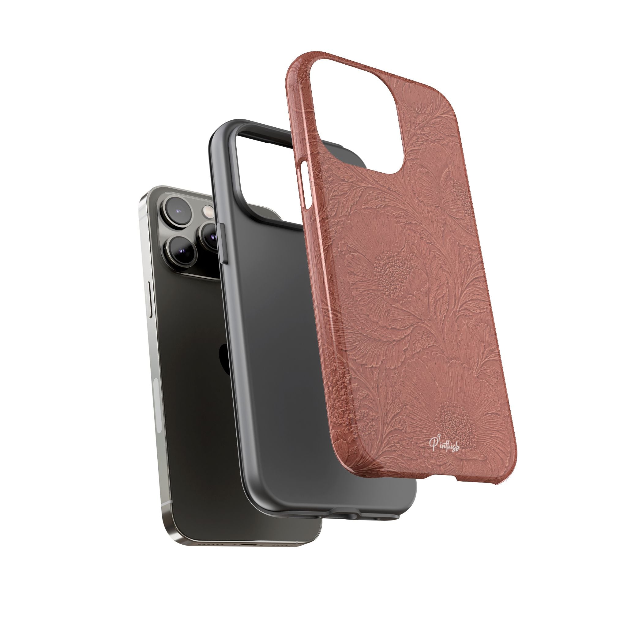 Embossed Floral Tough Case