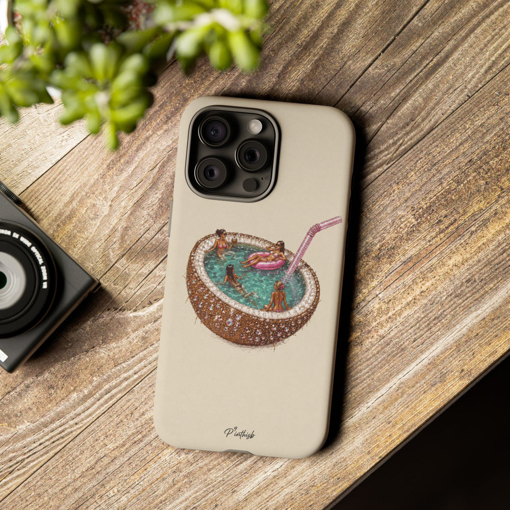Coconut Pool Phone Case