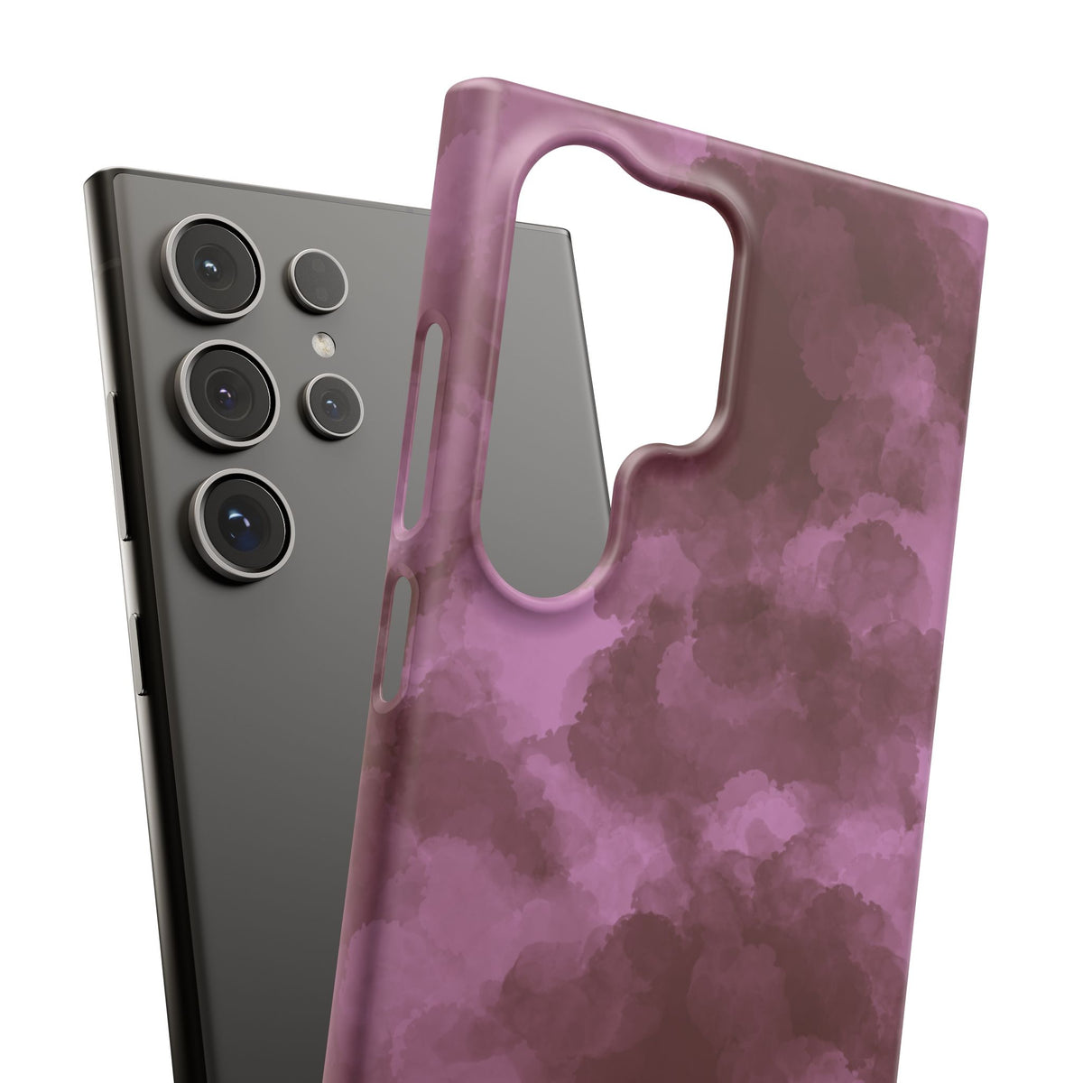 Purple Rain Snap Phone Case
