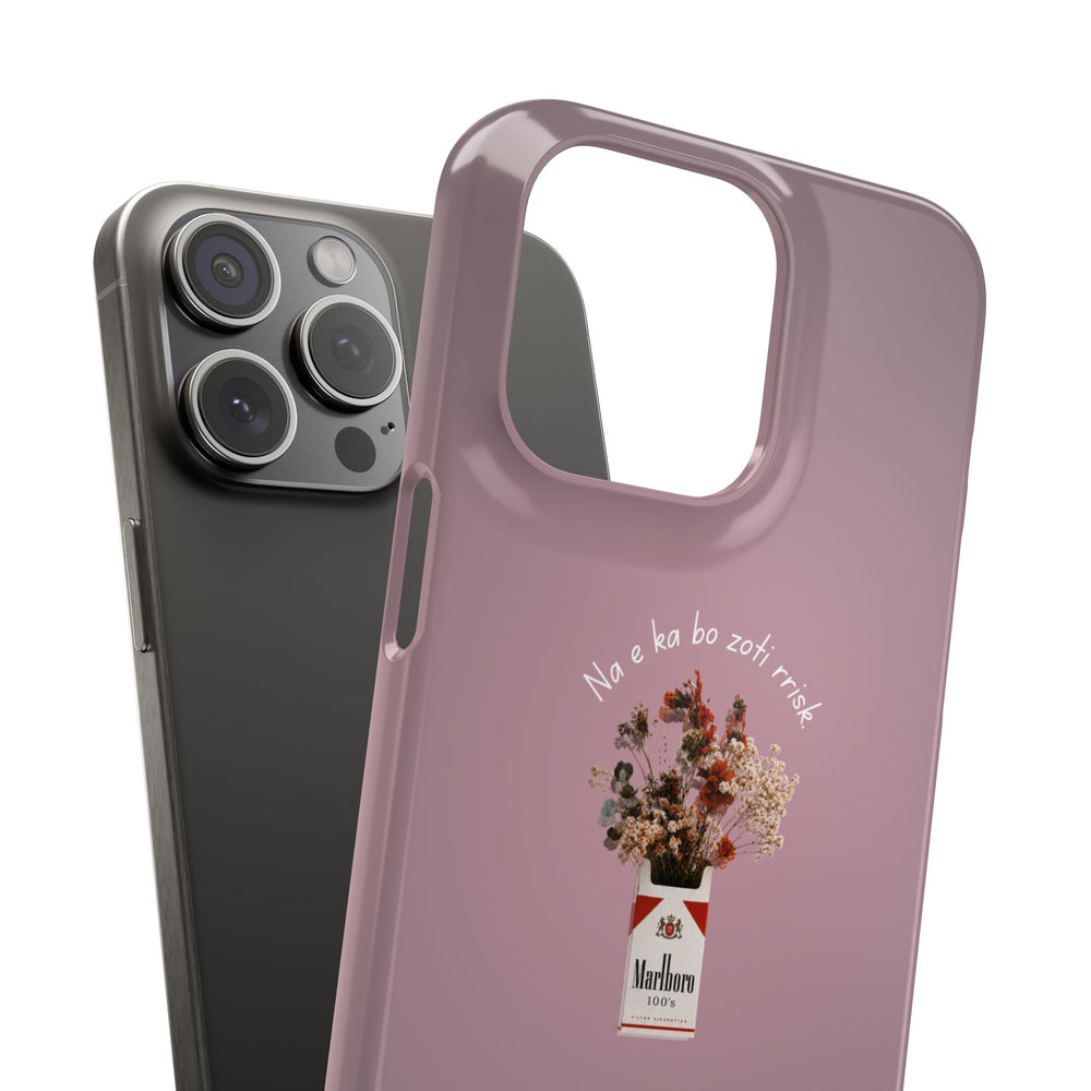 "Na e ka bo zoti rrisk." Snap Phone Case