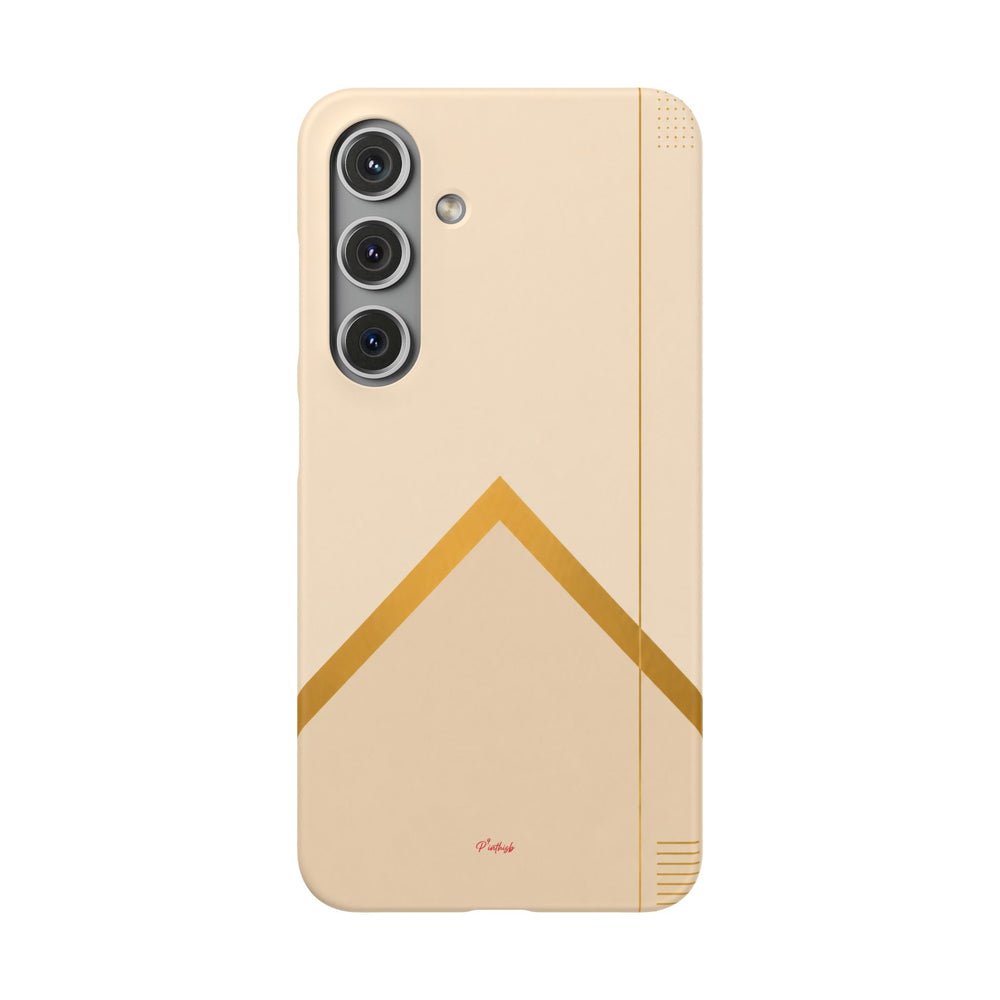 Gold Malboro Inspired Snap Phone Case