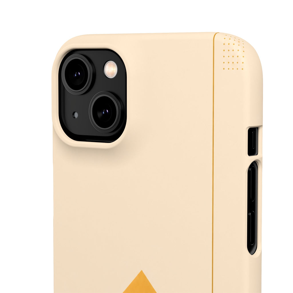 Gold Malboro Inspired Snap Phone Case