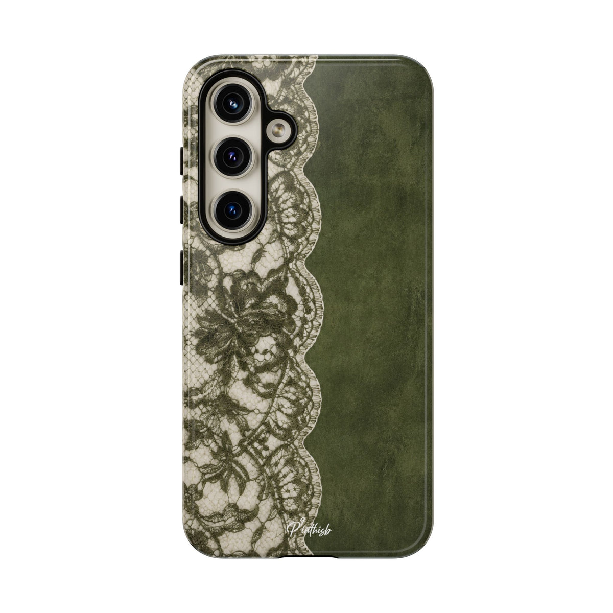 Olive Lace Tough Case