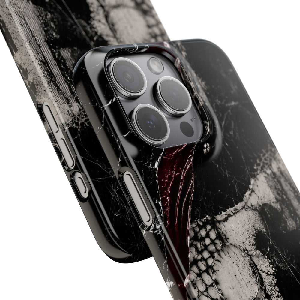 Midnight Static Snap Phone Case