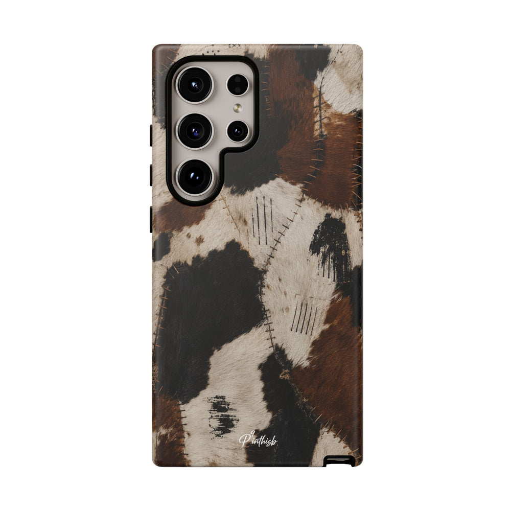Brown & Black Animal Print Tough Case