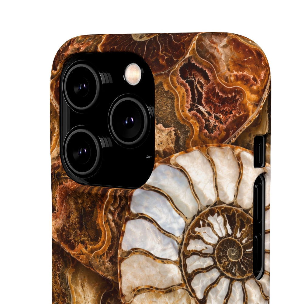 Nautilus Fossil Snap Case