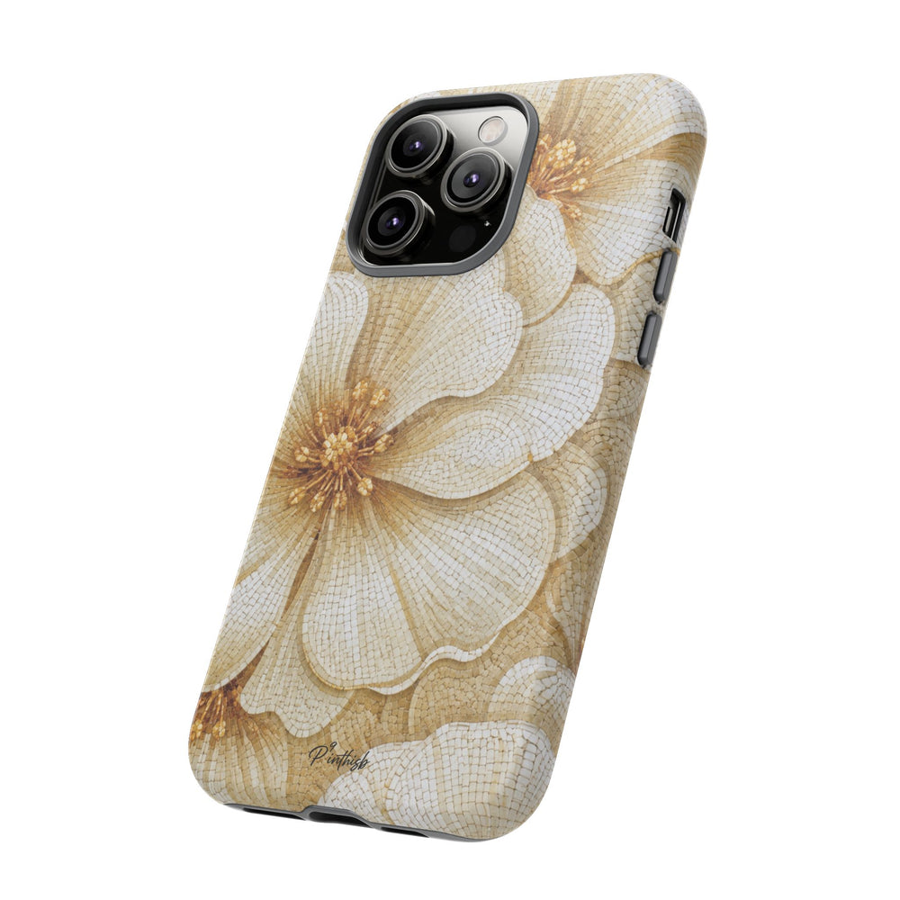 Floral Gold Bloom Tough Case