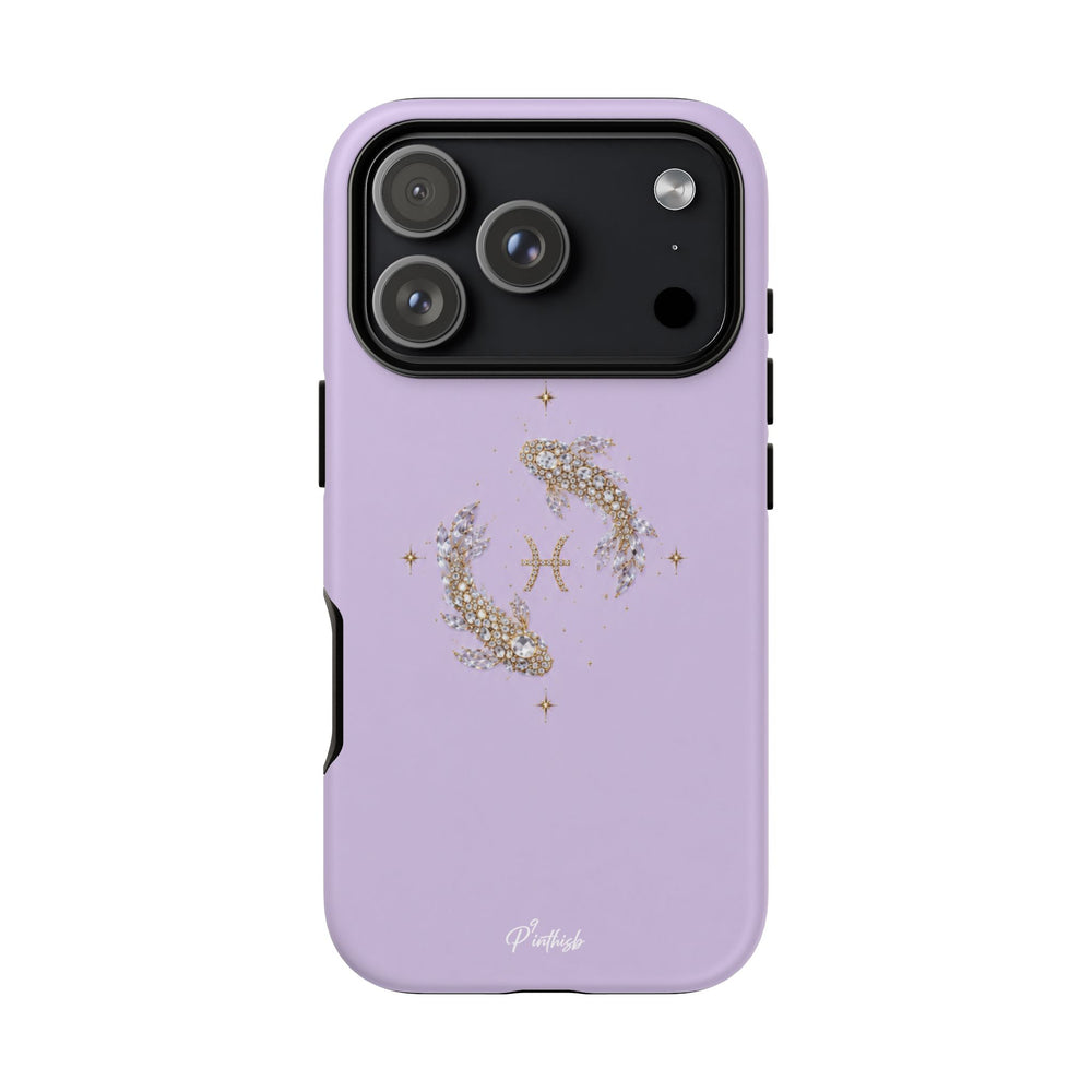 Pisces Glitter Phone Case