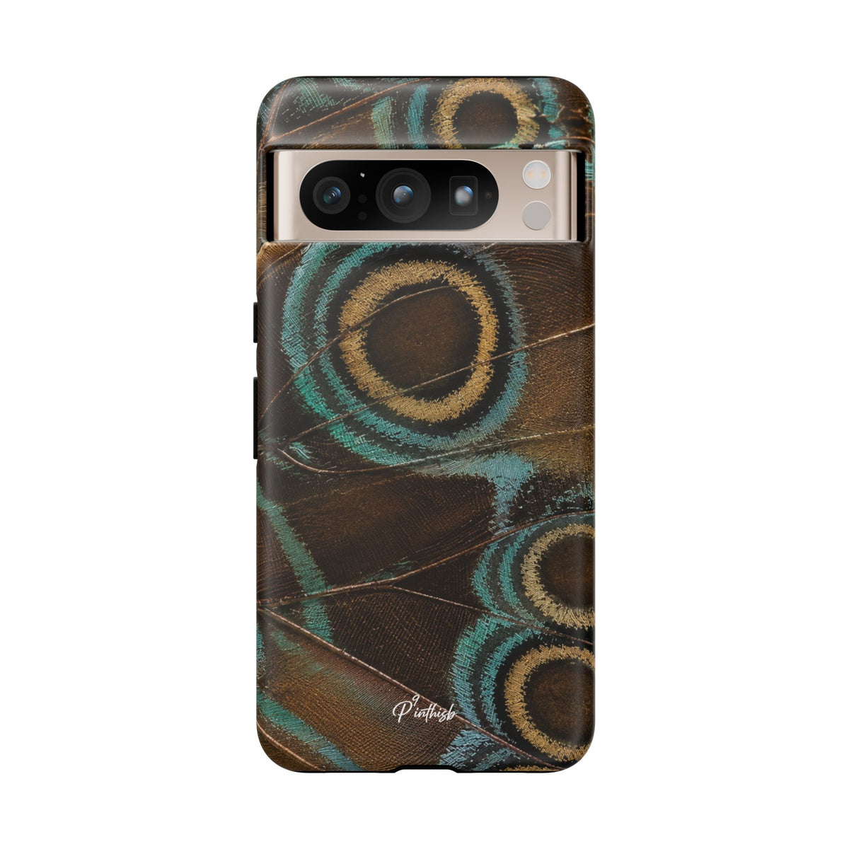 Peacock Feather Pattern Tough Case
