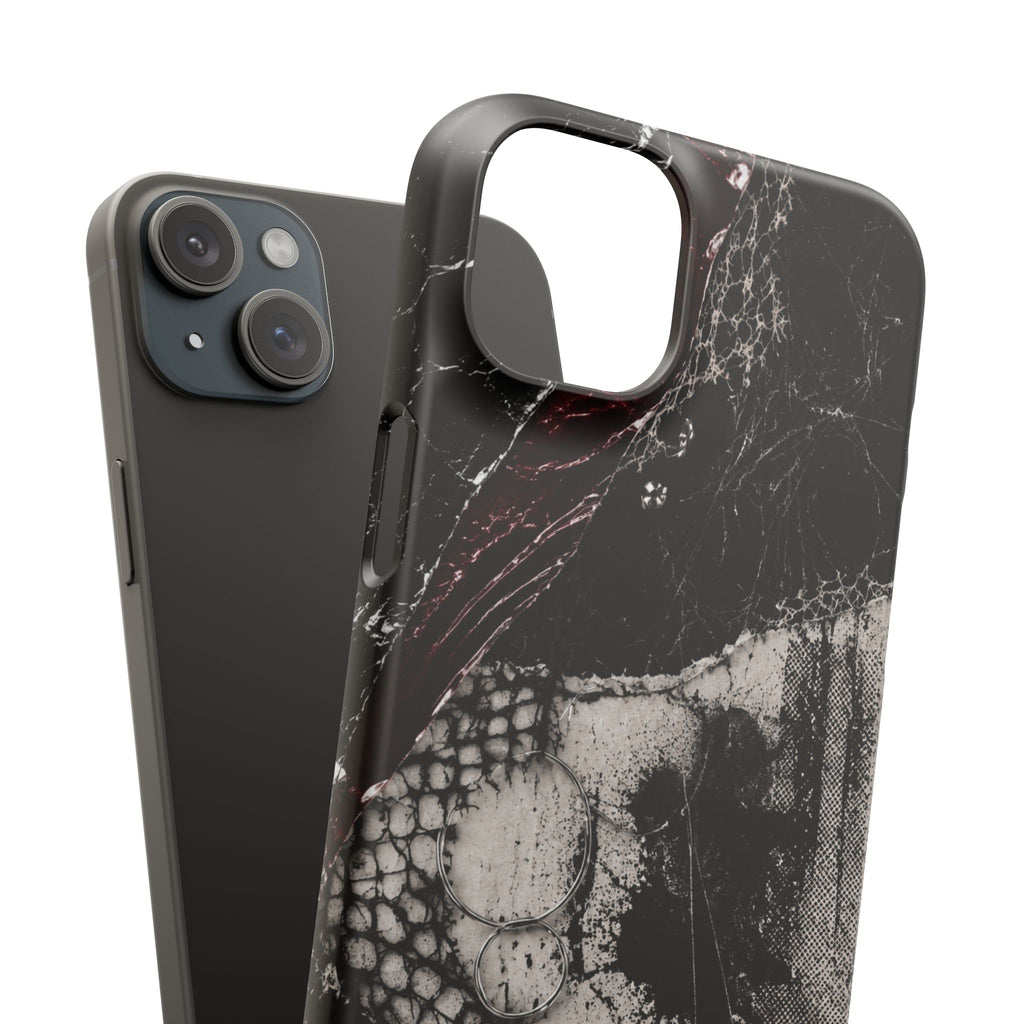 Midnight Static Snap Phone Case