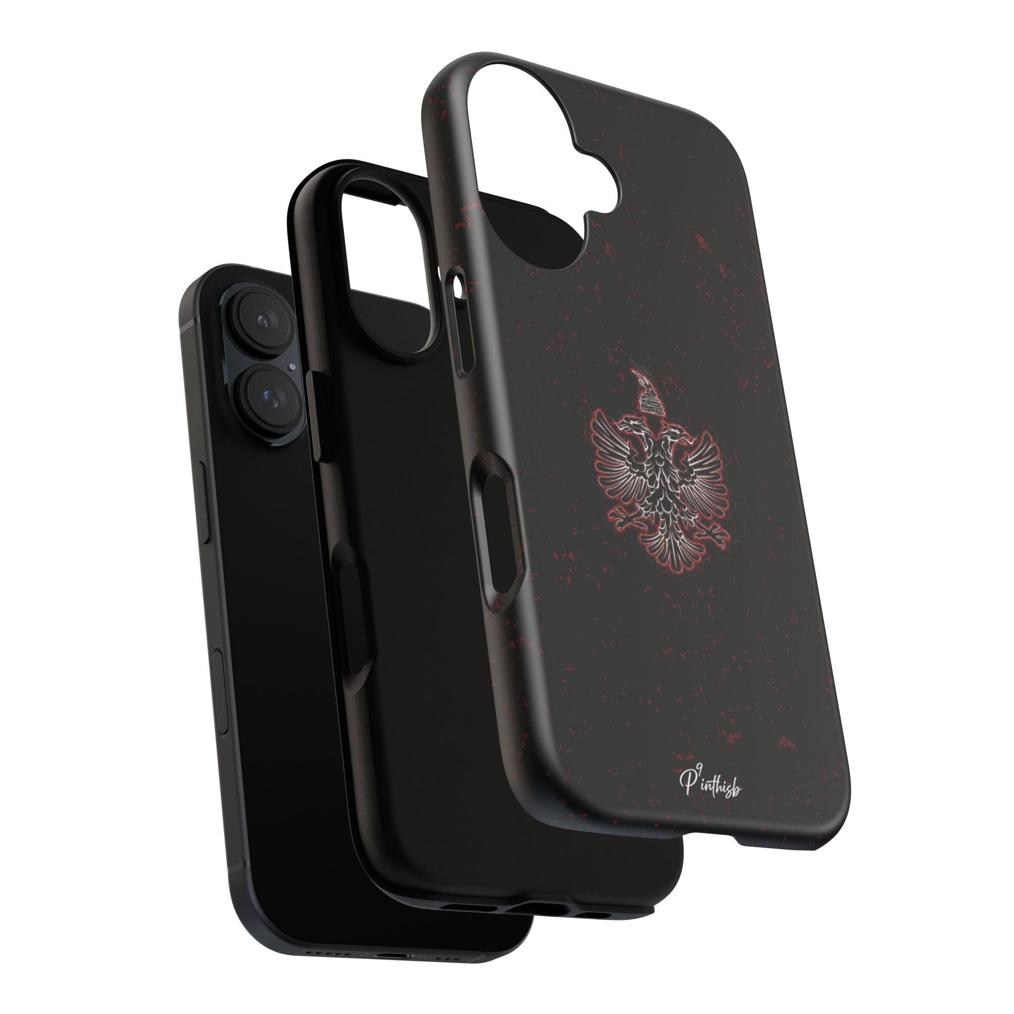 Albanian eagle Tough Phone Case