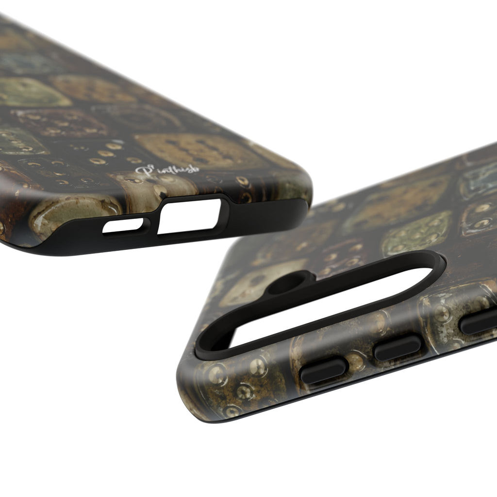 Vintage Dice Tile Phone Case