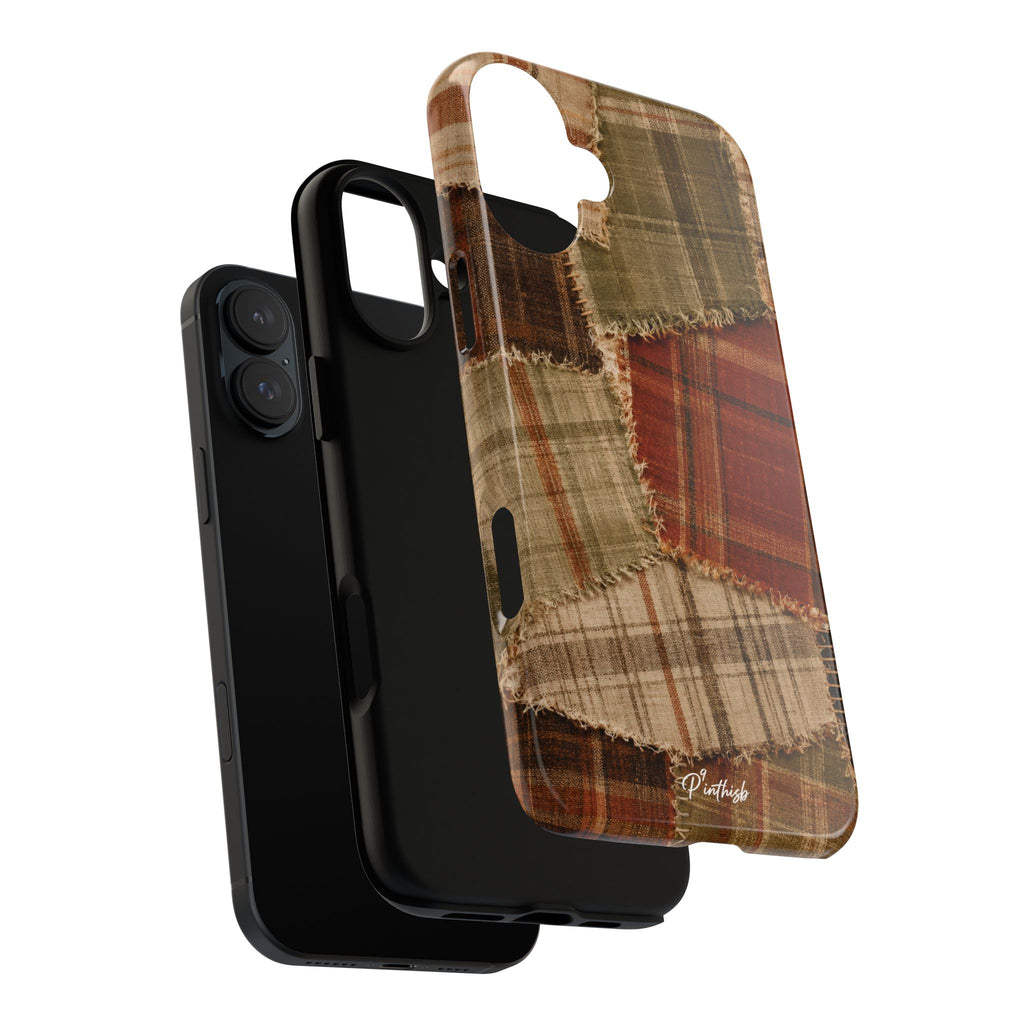 Rustic Fall Patchwork Tough Case