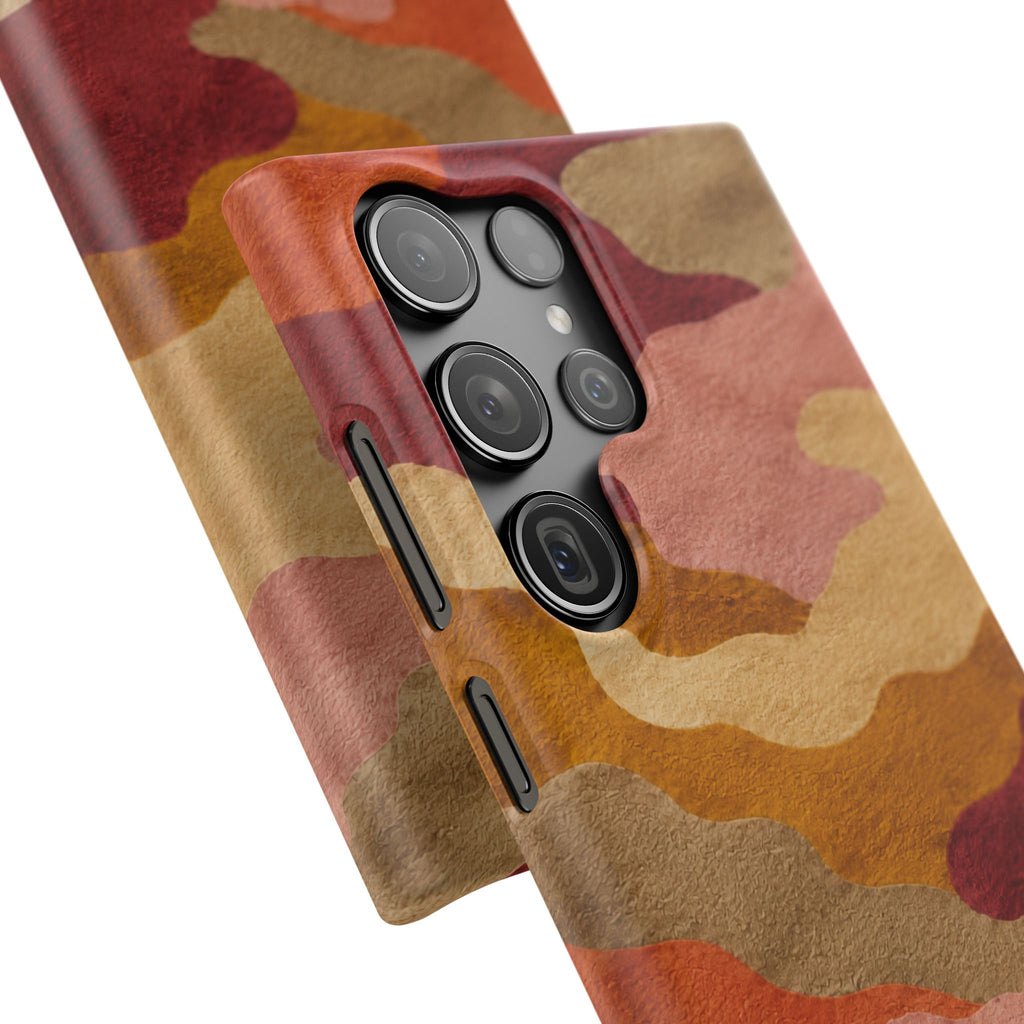 Watercolour Camo Snap Case