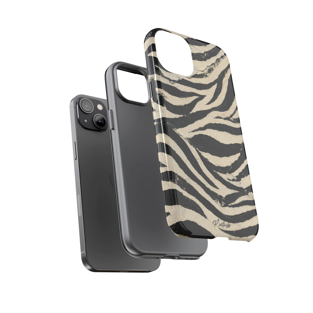 Zebra Stripe Tough Phone Case
