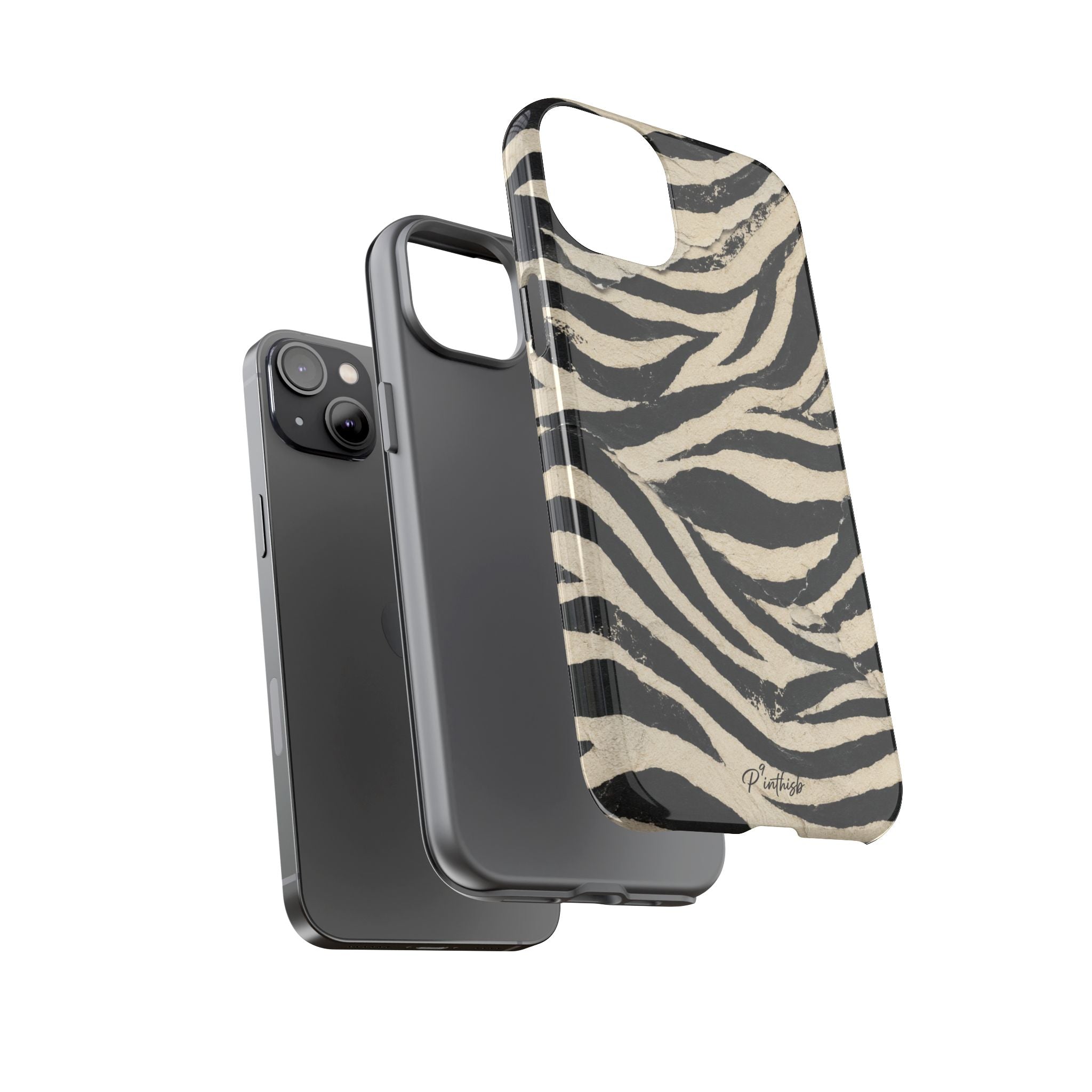 Zebra Stripe Tough Phone Case