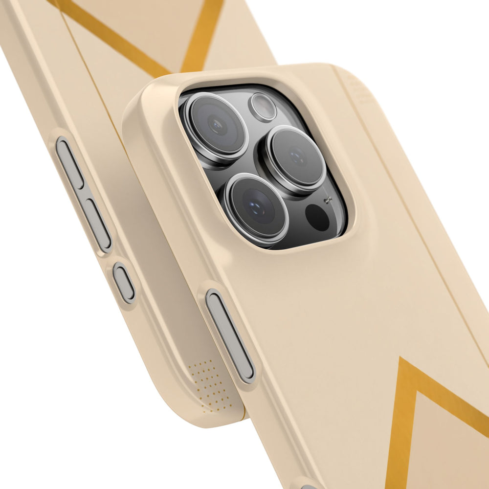 Gold Malboro Inspired Snap Phone Case