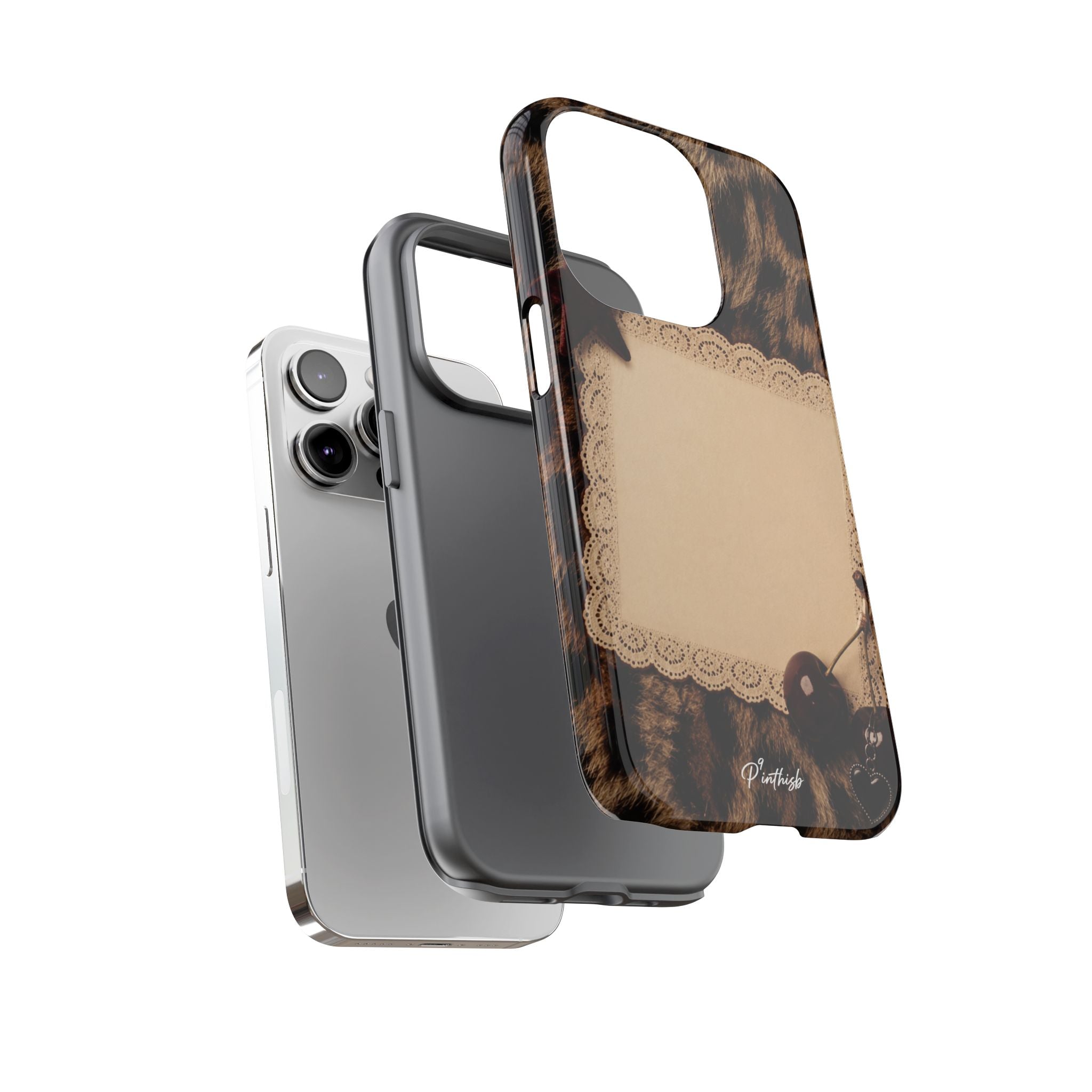 Personalized Leopard Lace Phone Case