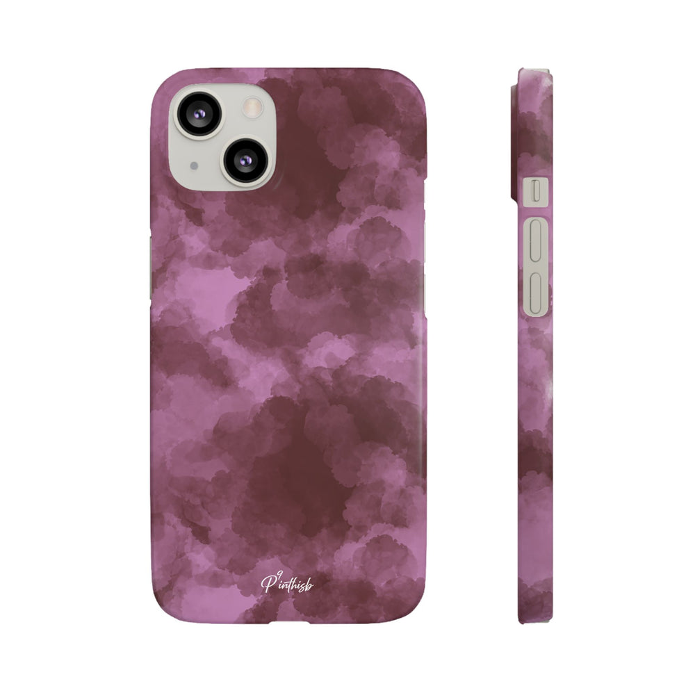 Purple Rain Snap Phone Case