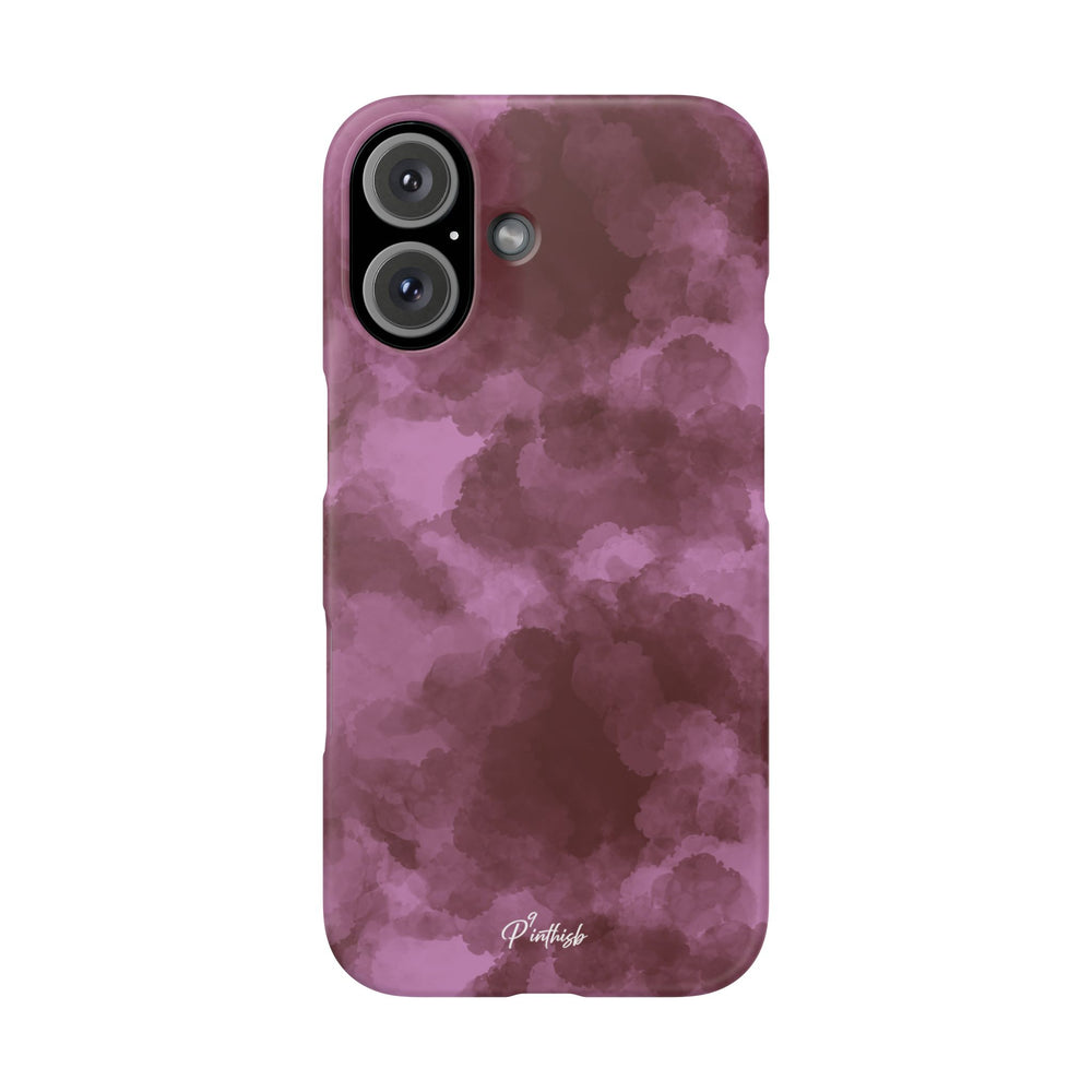 Purple Rain Snap Phone Case