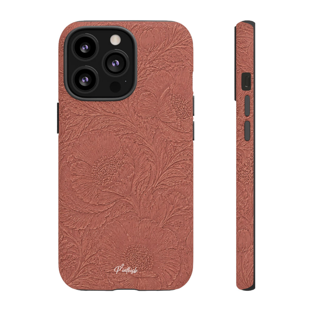 Embossed Floral Tough Case