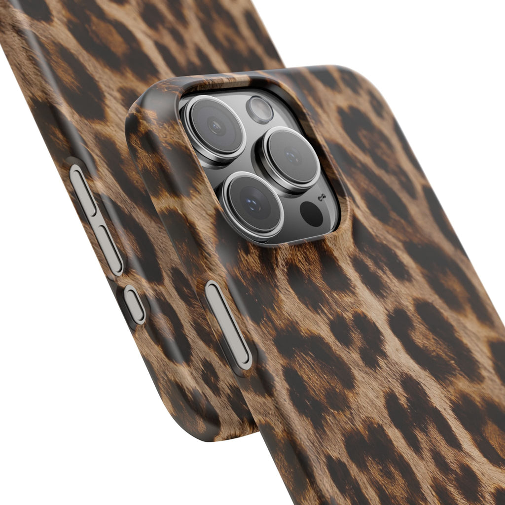 Leopard Print Snap Phone Case