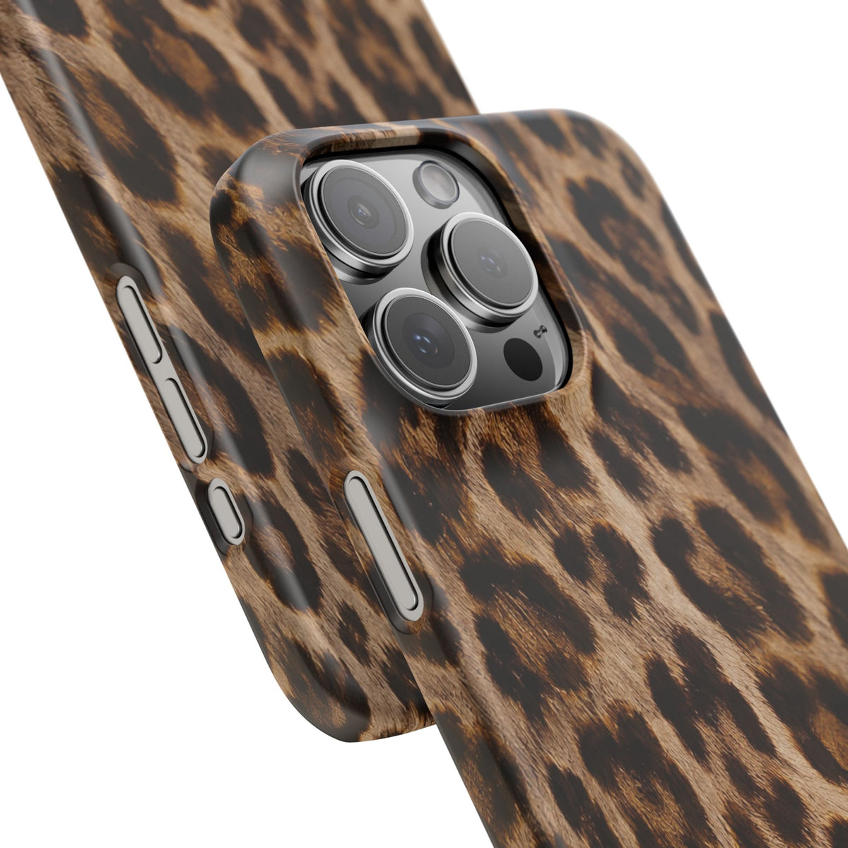 Leopard Print Snap Phone Case