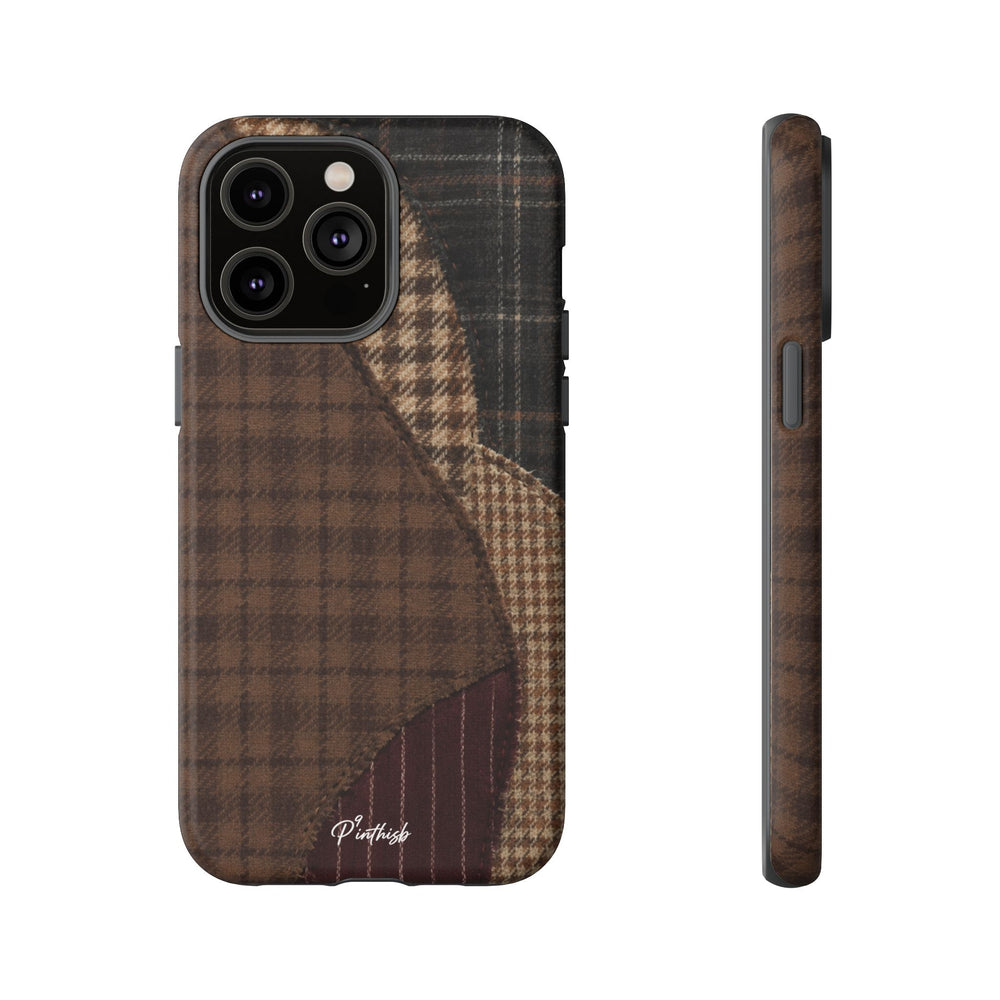 Rustic Brown Retro Tough Case