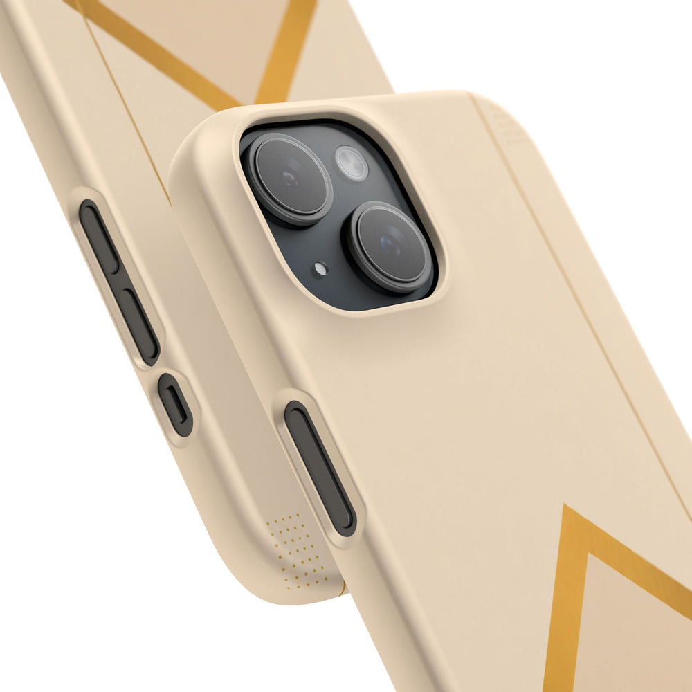 Gold Malboro Inspired Snap Phone Case