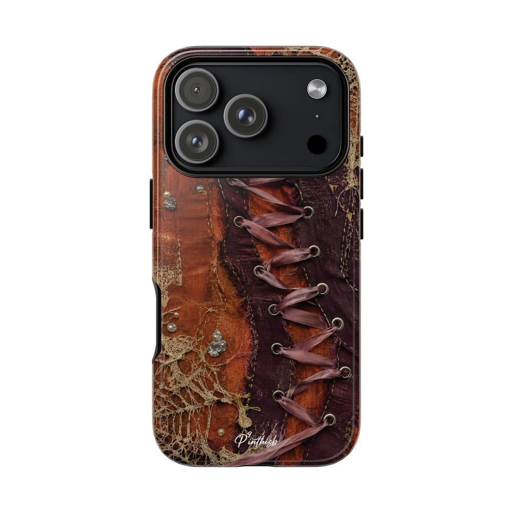 Vintage Leather Lace Tough Case