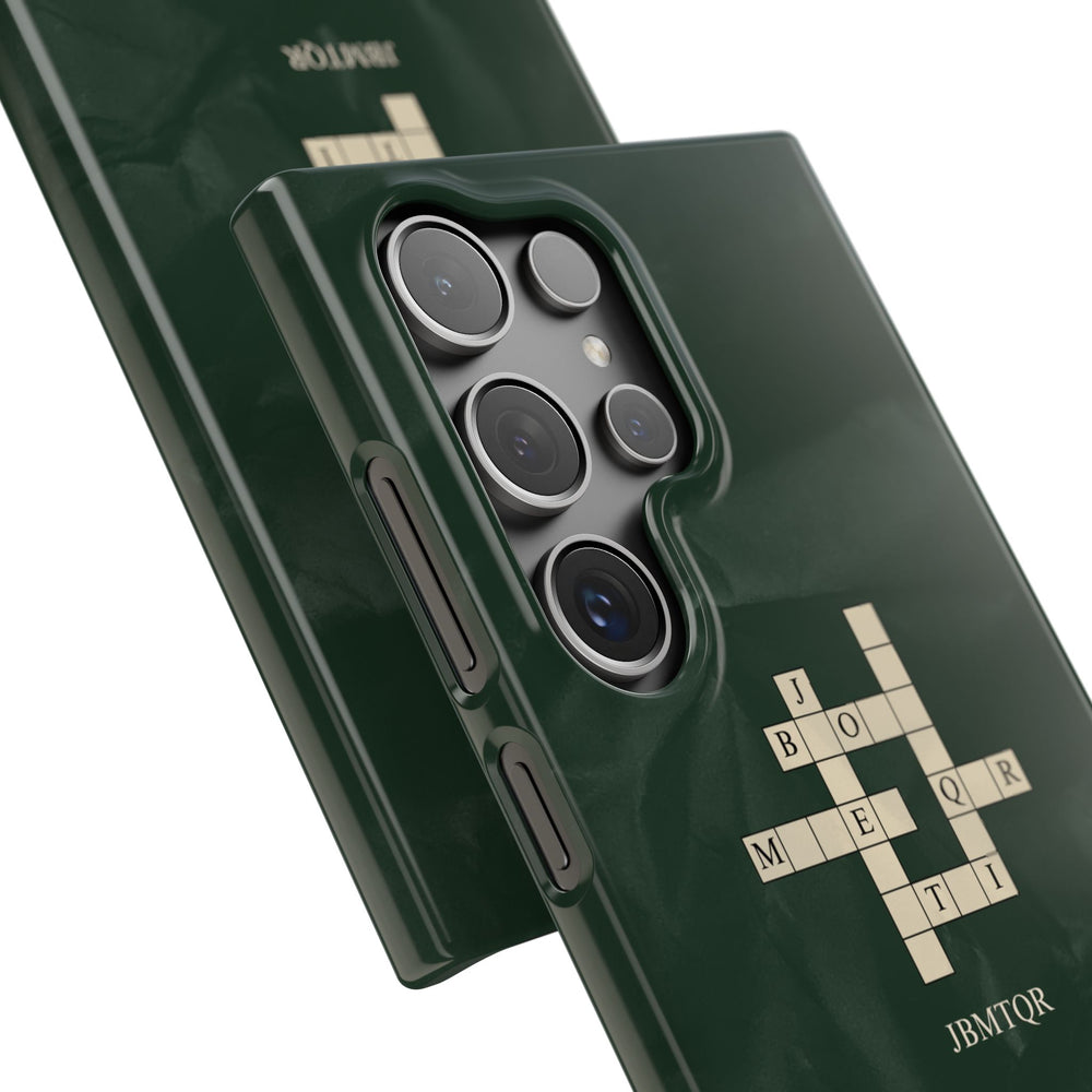 "JBMTQR crossword" Snap Phone Case