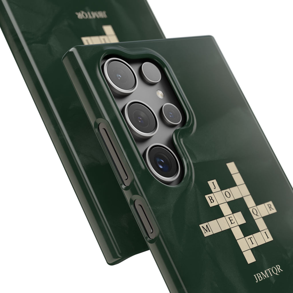 "JBMTQR crossword" Snap Phone Case