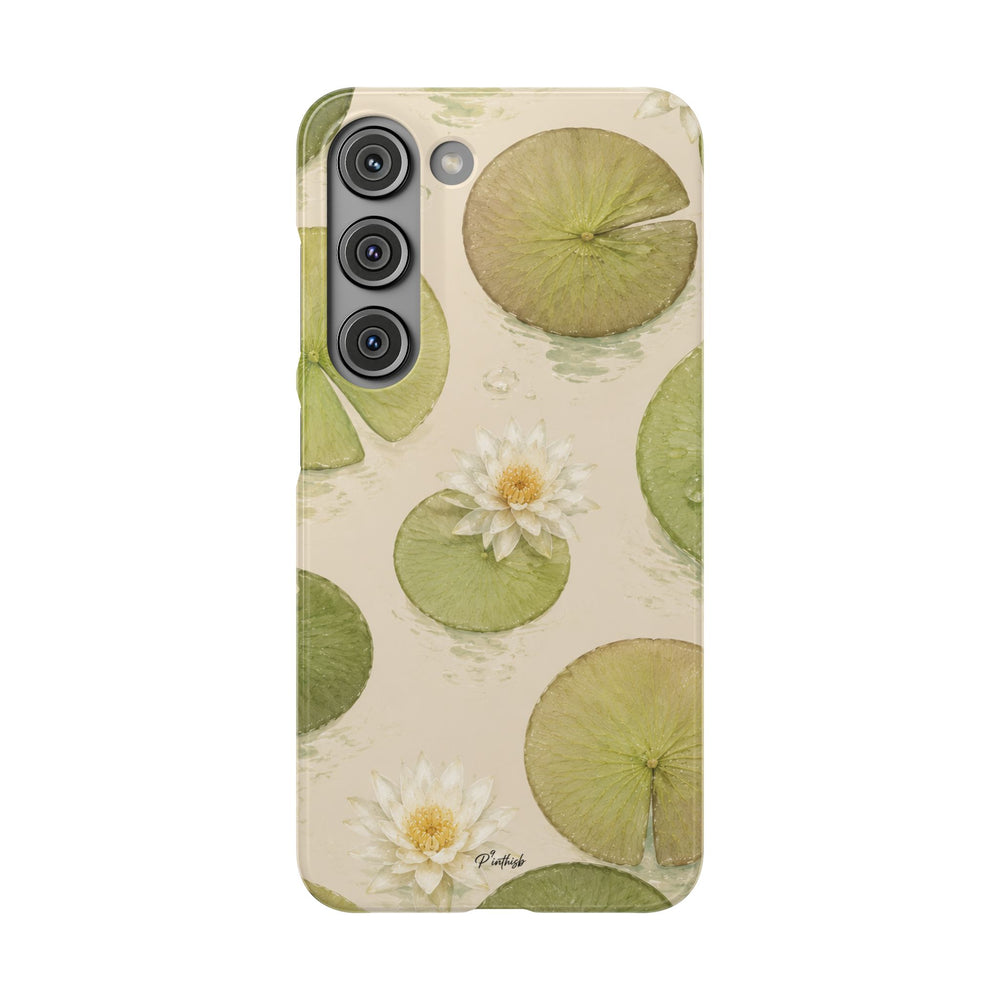 Water Lily Snap Phone Case