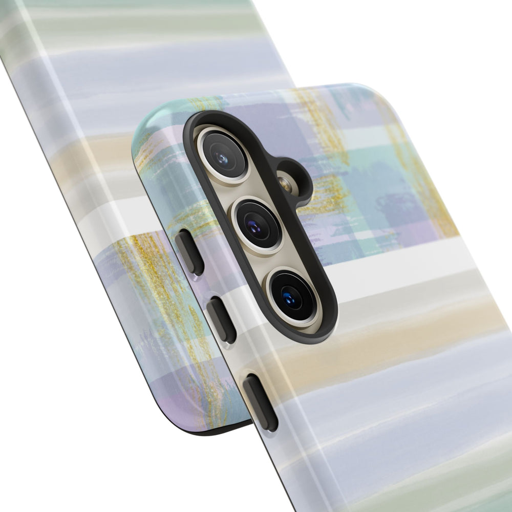 Pastel Stripe Tough Phone Case