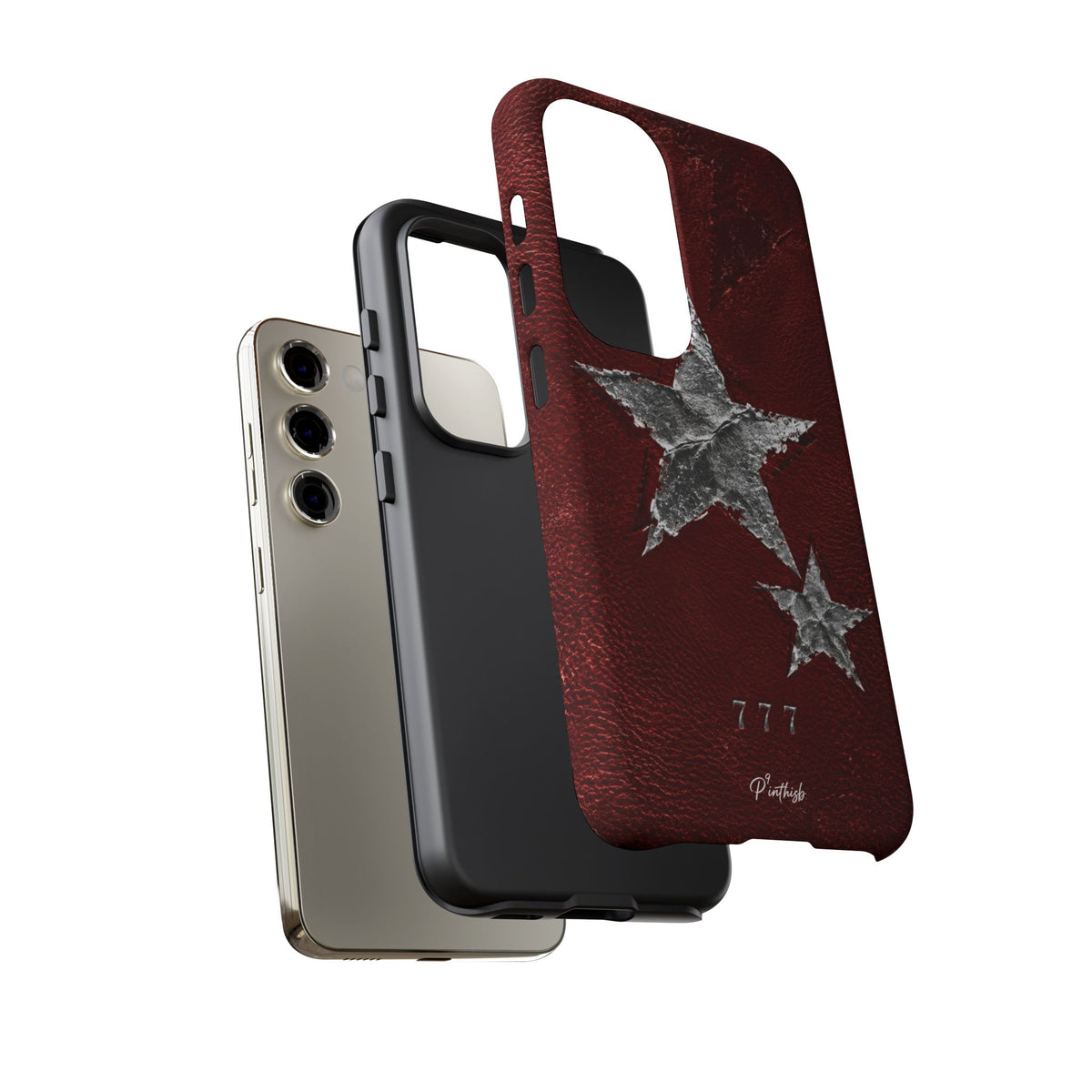 777 Metallic Stars Phone Case