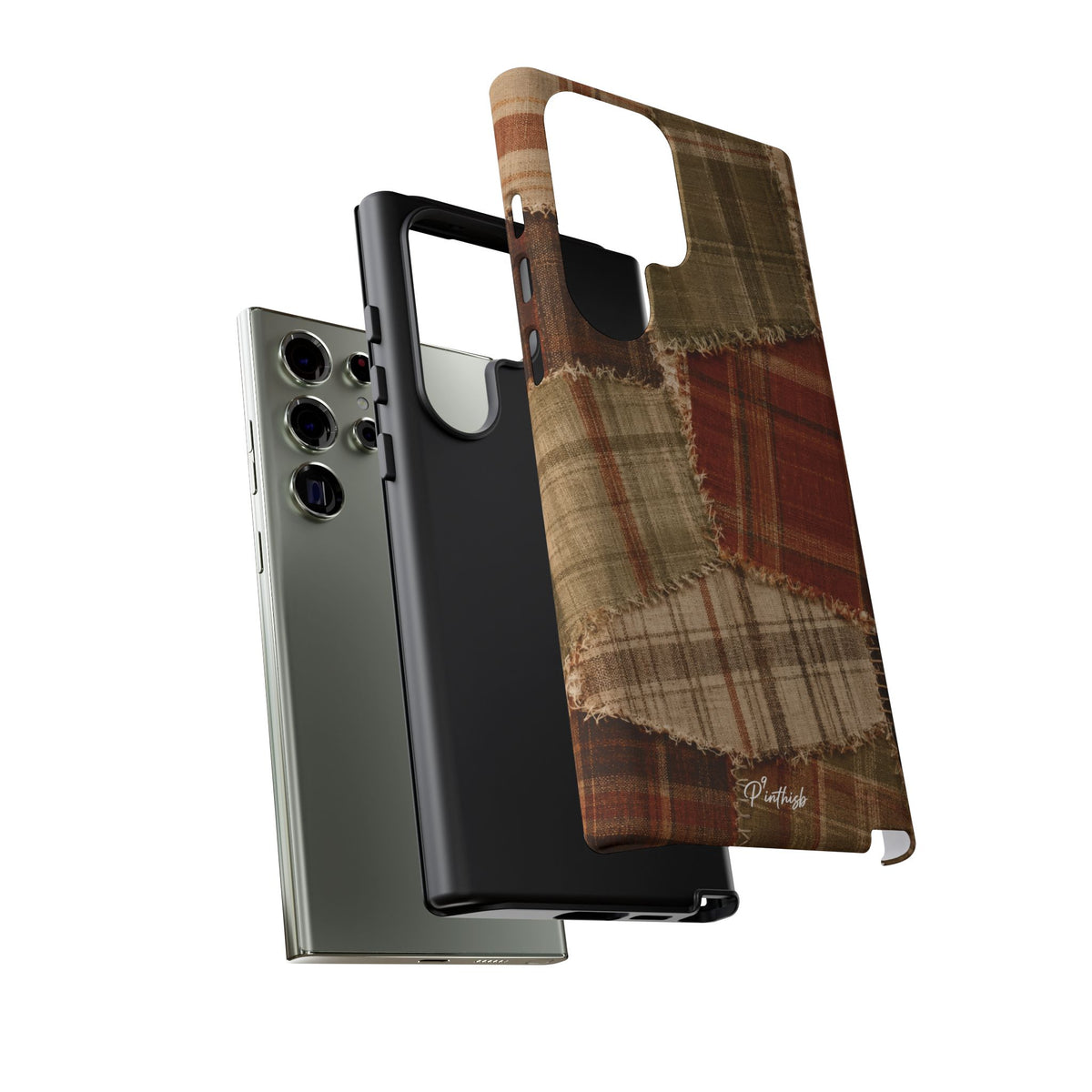 Rustic Fall Patchwork Tough Case
