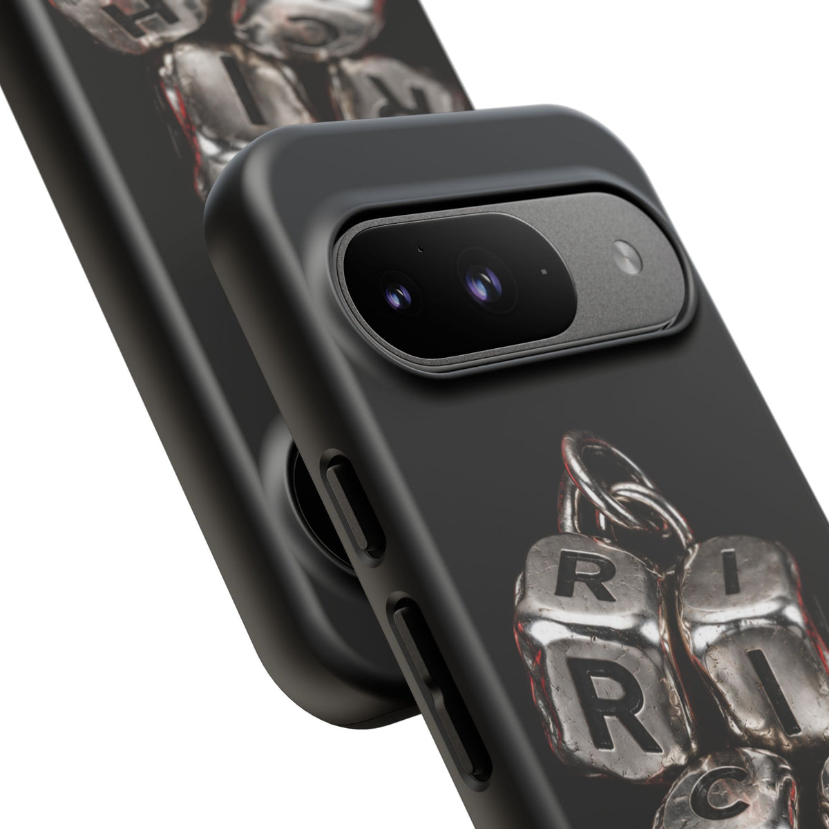 Metallic Dice 'RISK' Phone Case
