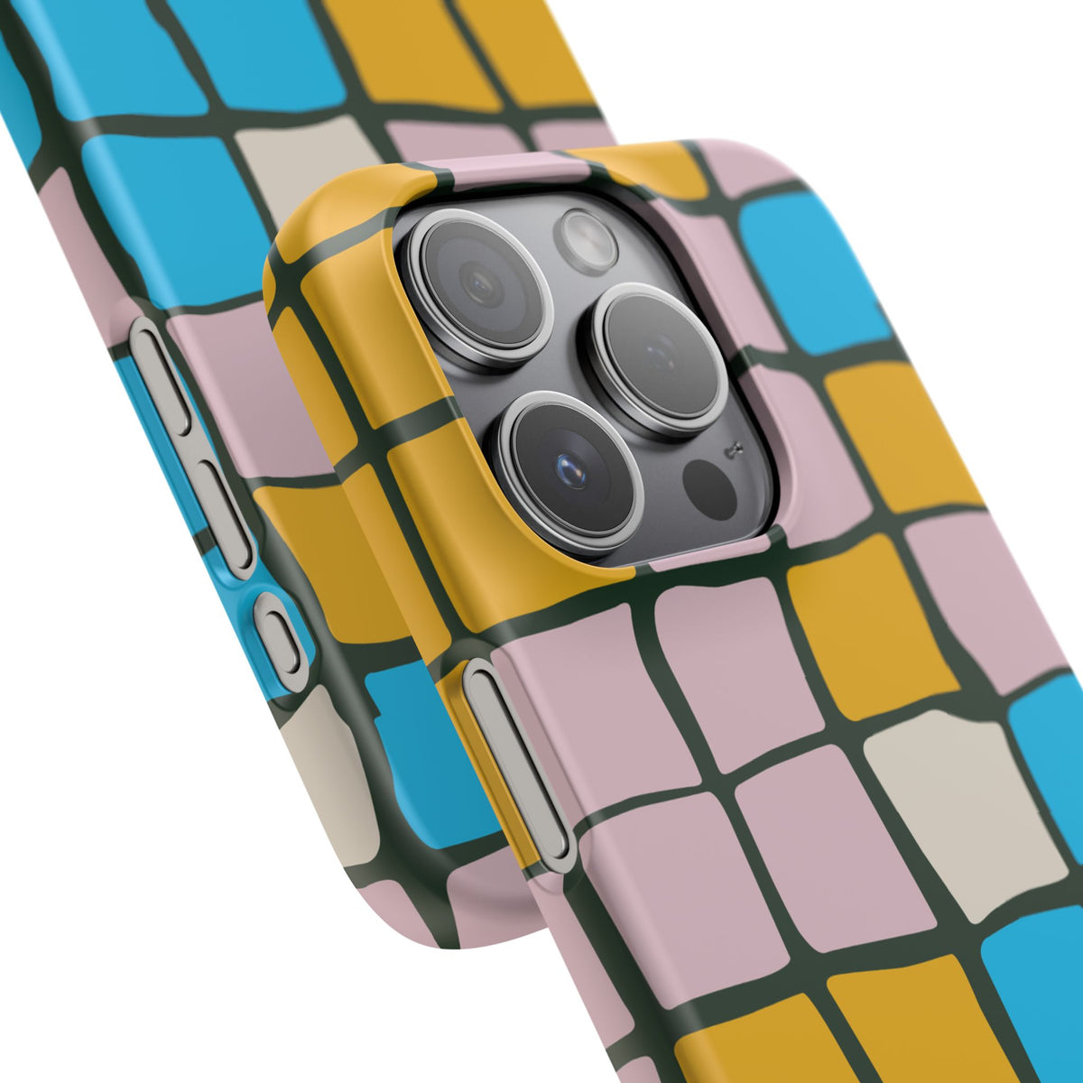 Color Grid Snap Phone Case