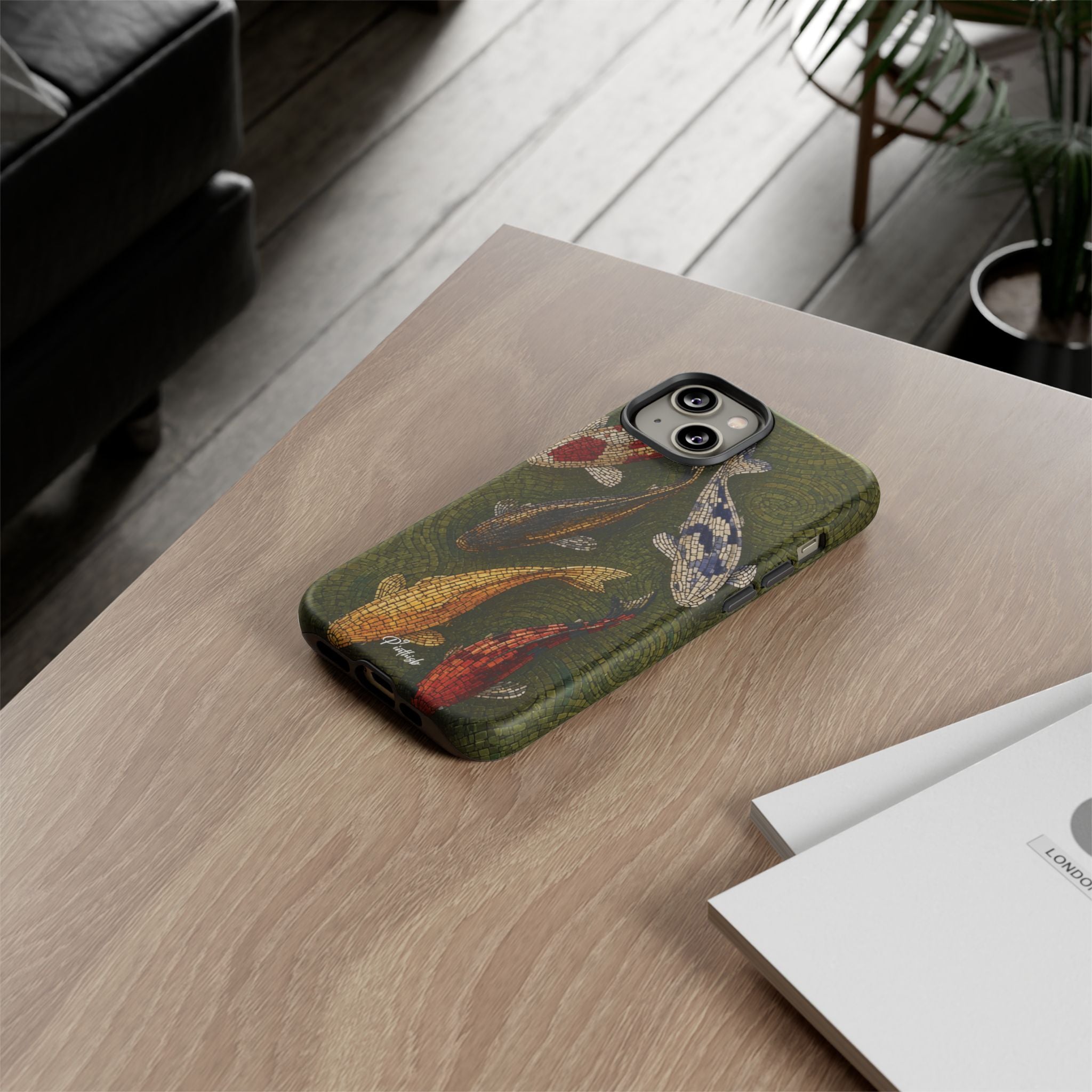 Fish Pond Tough Phone Case