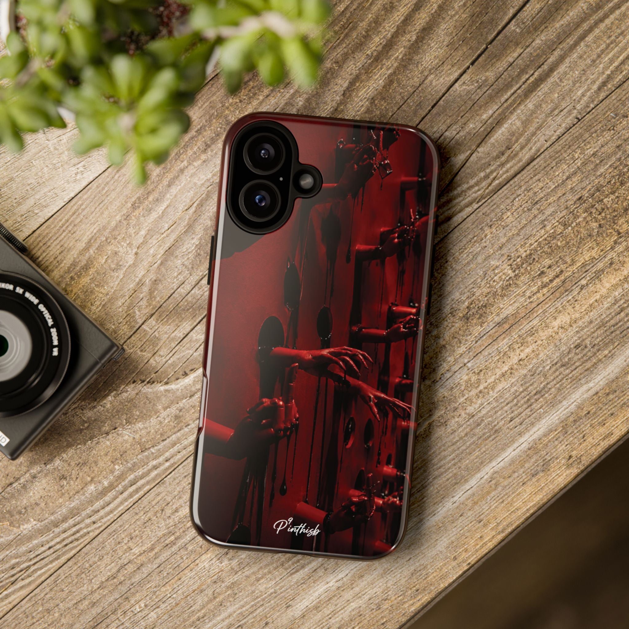 Crimson Reach Tough Phone Case